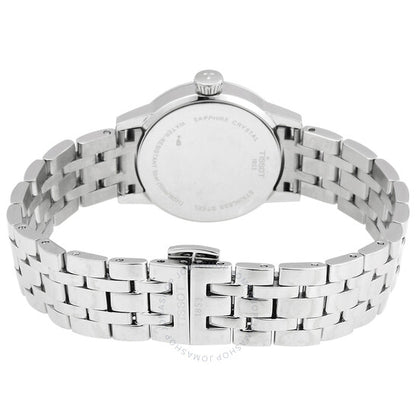 ساعة تيسوت كلاسيك دريم ليدي كوارتز بمينا سوداء