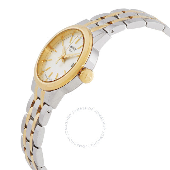 Tissot, Classic Dream Quartz Silver Dial Two-Tone Ladies Watch