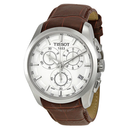 Tissot, Couturier Chronograph Silver Dial Men's Watch T0356171603100
