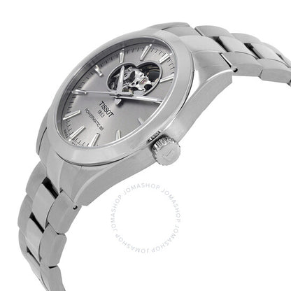 Tissot, Gentleman Powermatic Automatic Rhodium Dial Watch