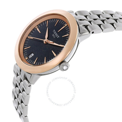 Tissot, Glendora Quartz Diamond Blue Dial Ladies Watch