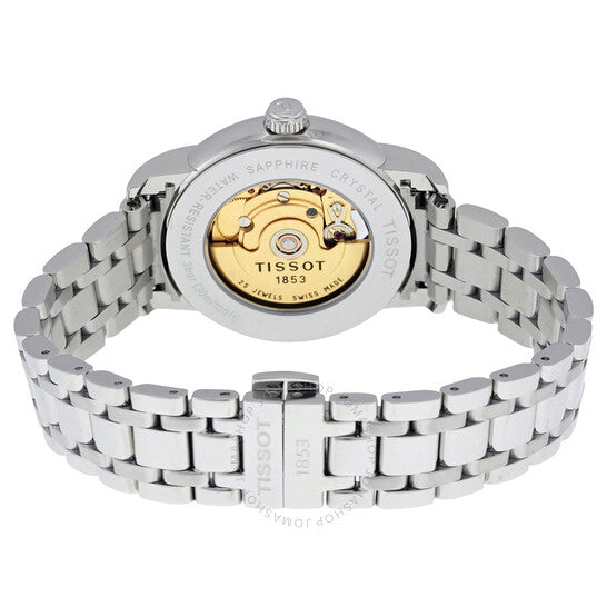 Tissot, Lady Heart Automatic Black Dial Ladies Watch T0502071105700