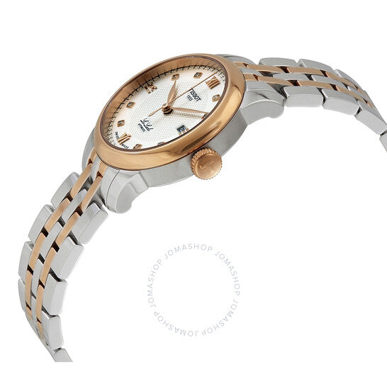 Tissot, Le Locle Automatic Diamond Silver Dial Ladies Watch
