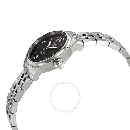 Tissot, Le Locle Automatic Black Diamond Dial Ladies Watch