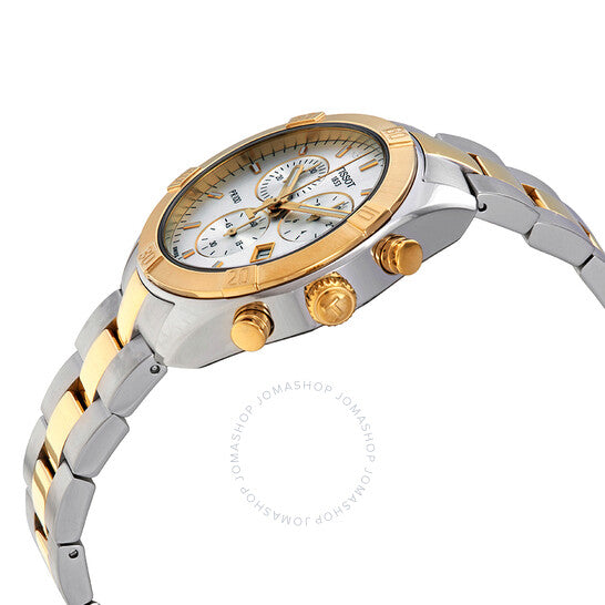 Tissot, PR 100 Chronograph Quartz Silver Dial Ladies Watch