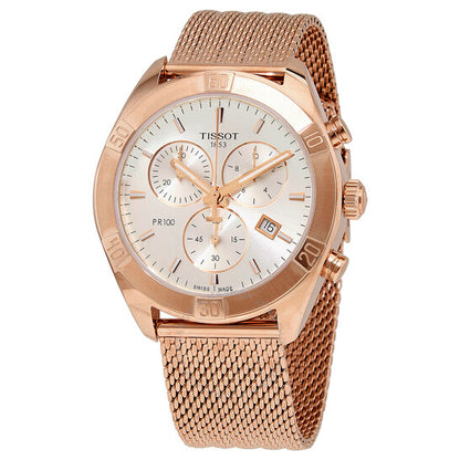 Tissot, PR 100 Chronograph Quartz Silver Dial Men's Watch