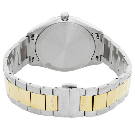 Tissot, PR 100 Quartz Blue Dial Two-Tone Men's Watch