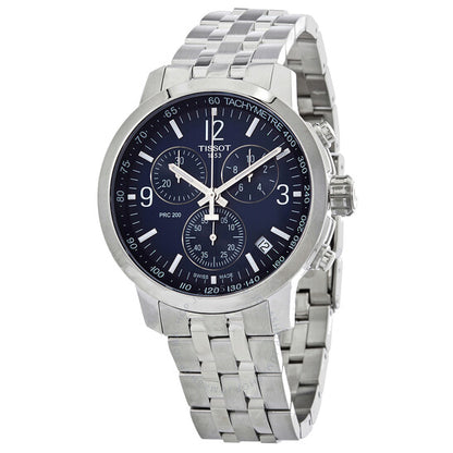 Tissot, PRC 200 Chronograph Quartz Blue Dial Men's Watch