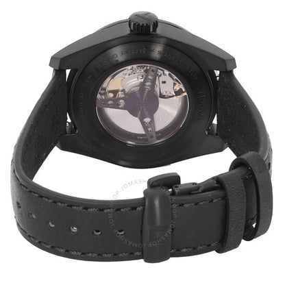 ساعة تيسوت PRS 516 أوتوماتيكية للرجال بمينا أسود