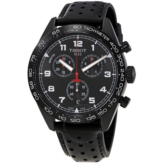 Tissot, PRS 516 Chronograph Quartz Black Dial Men's Watch