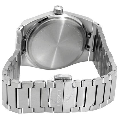 ساعة تيسو PRX 35 كوارتز بمينا زرقاء للسيدات