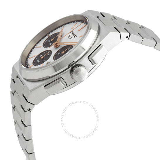Tissot, PRX Chronograph Automatic White Dial Men's Watch