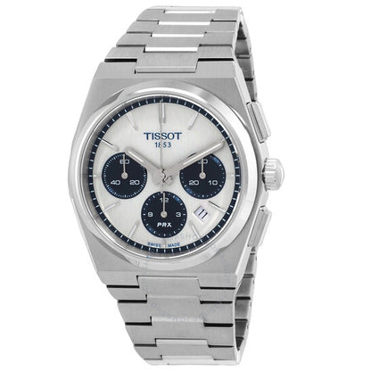 Tissot, PRX Chronograph Automatic White Dial Men's Watch