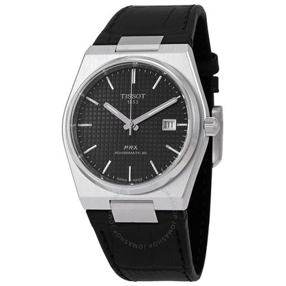 Tissot, PRX Powermatic 80 Automatic Black Dial Men's Watch