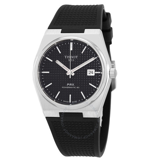 Tissot, PRX Powermatic 80 Automatic Black Dial Men's Watch