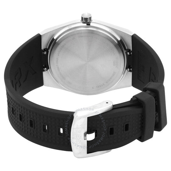 ساعة تيسوت PRX كوارتز للرجال بمينا أزرق