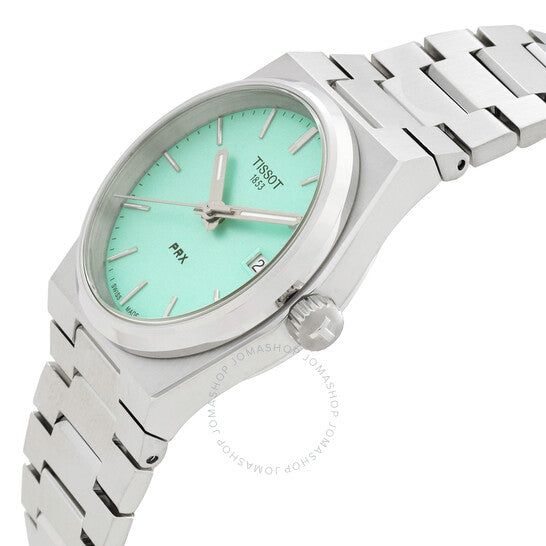 Tissot, PRX Quartz Light Green 35mm Dial Ladies Watch