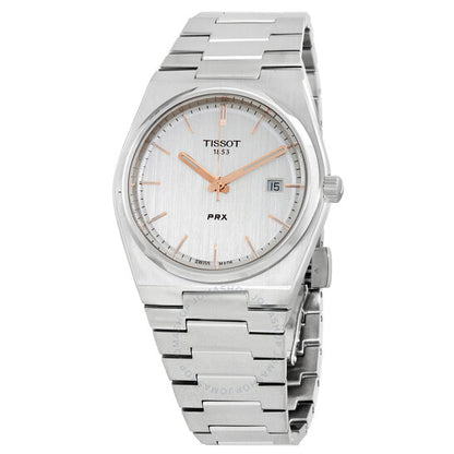 Tissot, PRX Quartz Silver Dial Men's Watch
