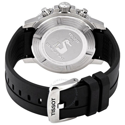 ساعة تيسو سي ستار 1000 كرونوغراف بمينا أزرق للرجال