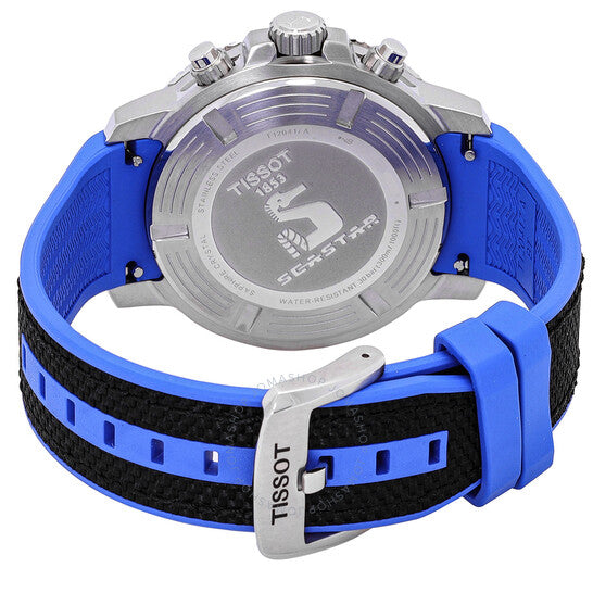 Tissot, Seastar 1000 Chronograph Quartz Black Dial Men's Watch