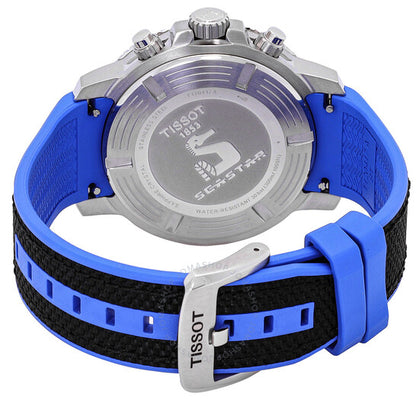 Tissot, Seastar 1000 Chronograph Quartz Black Dial Men's Watch