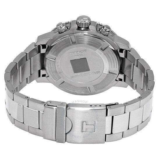 ساعة تيسوت سيستار كرونوغراف كوارتز للرجال بمينا أخضر