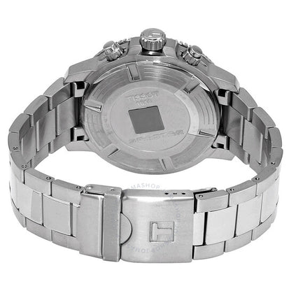 ساعة تيسوت سيستار كرونوغراف كوارتز للرجال بمينا أخضر