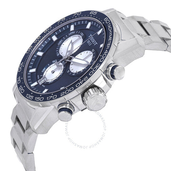 Tissot, Supersport Chronograph Quartz Blue Dial Men's Watch