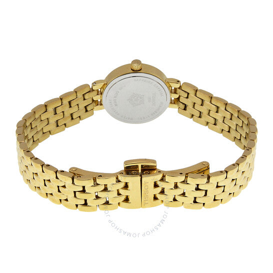 ساعة تيسو تي-تريند النسائية الجميلة ذات المينا الفضية T0580093303100