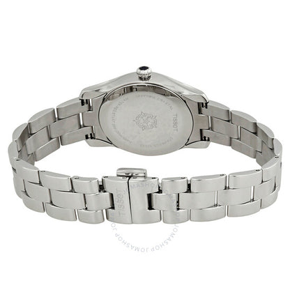 ساعة تيسو T-Wave II النسائية ذات المينا الأزرق