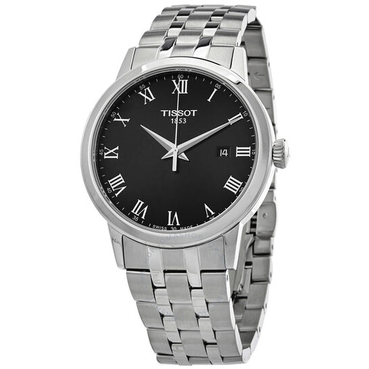Tissot, T-Classic Quartz Black Dial Men's Watch