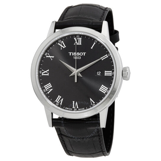 Tissot, T-Classic Quartz Black Dial Men's Watch