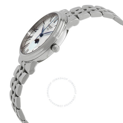 ساعة تيسو تي-كلاسيك كوارتز كارسون بريميوم ليدي مون فيز