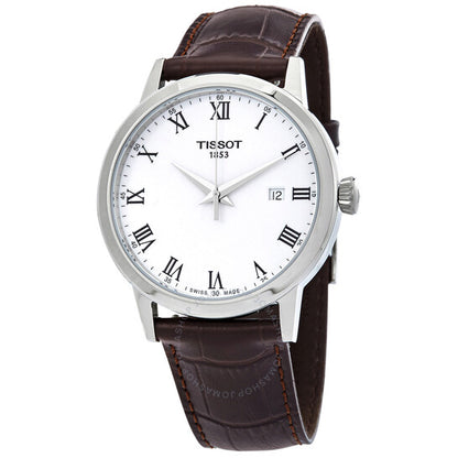 Tissot, T-Classic Quartz White Dial Men's Watch