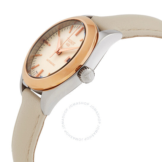 Tissot, T-My Lady Automatic Cream Opalin Dial Ladies Watch