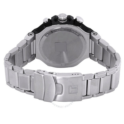 ساعة تيسو تي-ريس كرونوغراف كوارتز بمينا زرقاء للرجال