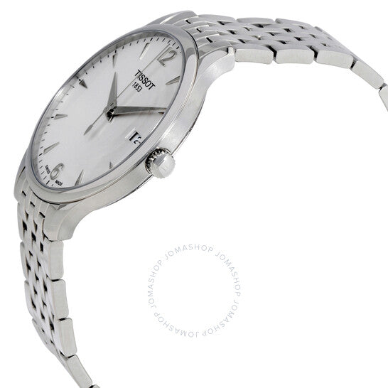 Tissot, Tradition Silver Dial Stainless Steel Men's Watch T0636101103700