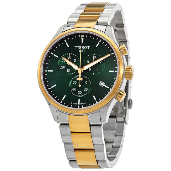 Tissot, T-Sport Chronograph Quartz Green Dial Men's Watch