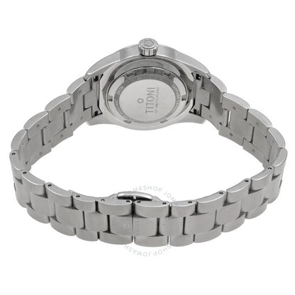 ساعة تيتوني ايرماستر أوتوماتيكية للسيدات بمينا فضي
