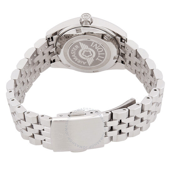 ساعة تيتوني ايرماستر أوتوماتيكية للسيدات بمينا أبيض