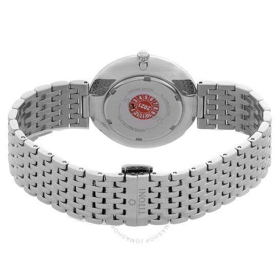 Titoni, Slenderline Quartz Silver Dial Men's Watch