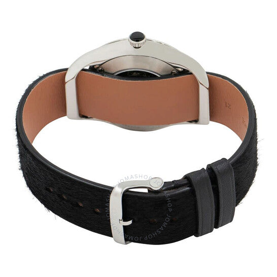 ساعة توم فورد 002 أوتوماتيكية للرجال بمينا بني