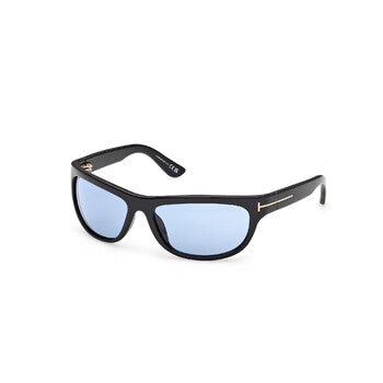 Anders-02 Blue Wrap Men's Sunglasses