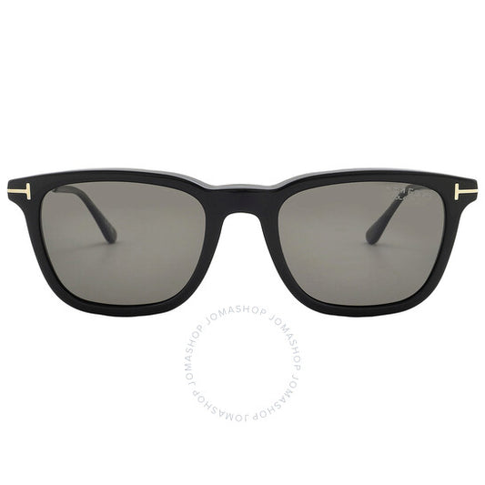 نظارات شمسية توم فورد أرنو الشمسية المستقطبة للرجال باللون الرمادي المربع