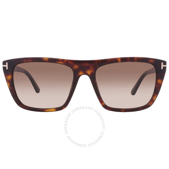 نظارات شمسية توم فورد أسلان سموك جرادينت للرجال بتصميم مربع