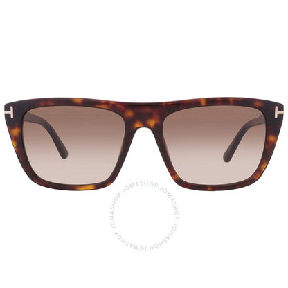 نظارات شمسية توم فورد أسلان سموك جرادينت للرجال بتصميم مربع