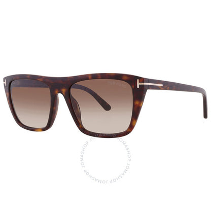 نظارات شمسية توم فورد أسلان سموك جرادينت للرجال بتصميم مربع