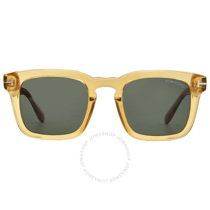نظارات شمسية توم فورد داكس للرجال باللون الأخضر الداكن