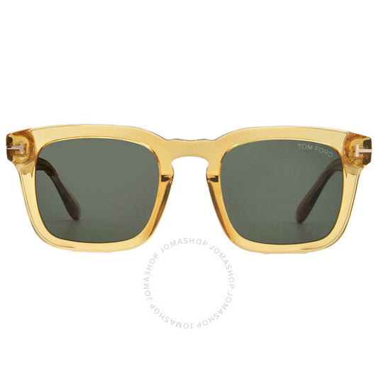 نظارات شمسية توم فورد داكس للرجال باللون الأخضر الداكن