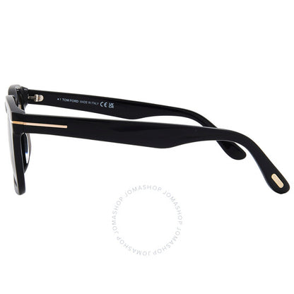 نظارات شمسية رجالية مربعة مستقطبة من توم فورد، داكس، لون دخاني